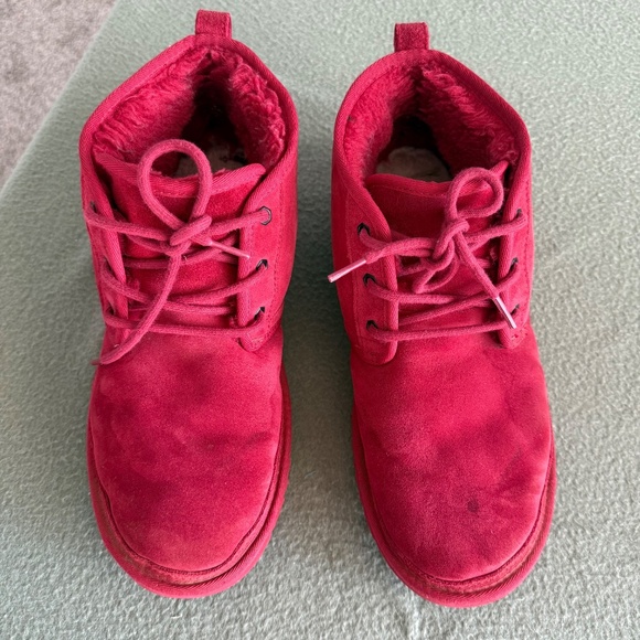 UGG Australia‎ Neumel Red Boots for Men, Size 11 main image 8